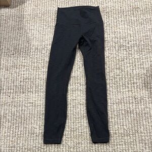 High-Rise Dark Gray Leggings - Smooth Stretch